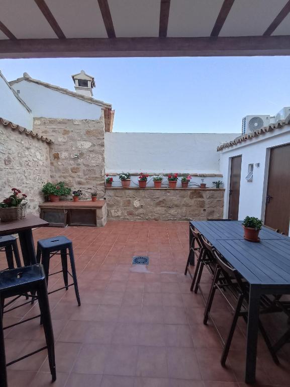 Balkón nebo terasa v ubytování Casa Rural Verde Oliva