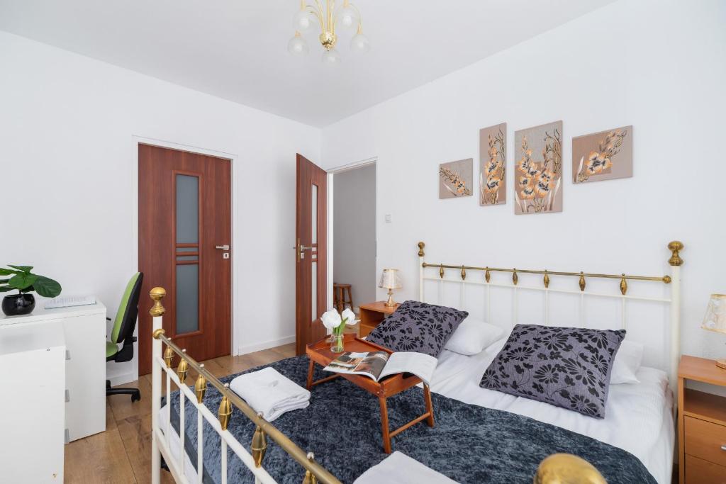 Istumisnurk majutusasutuses Białoruska Apartment with Balcony and Parking Place in Cracow by Renters