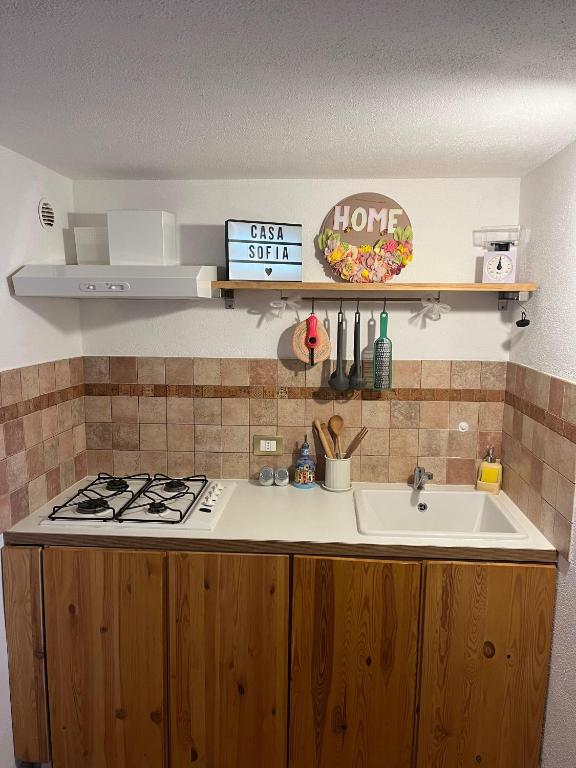 Kuchyň nebo kuchyňský kout v ubytování Casa Sofia