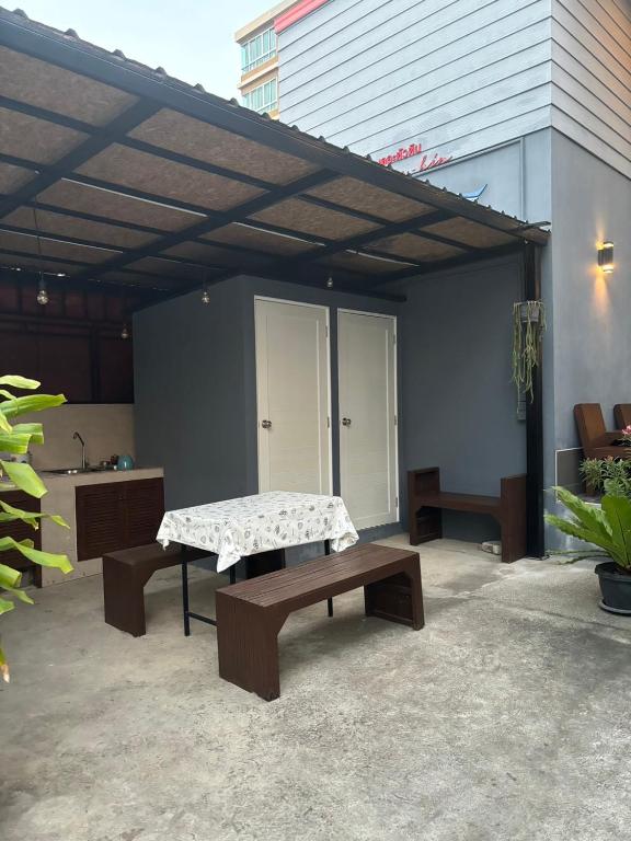 Posezení v ubytování The Huahin Hotel