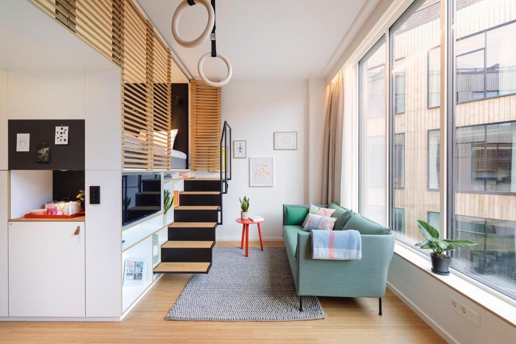 A kitchen or kitchenette at Zoku Copenhagen