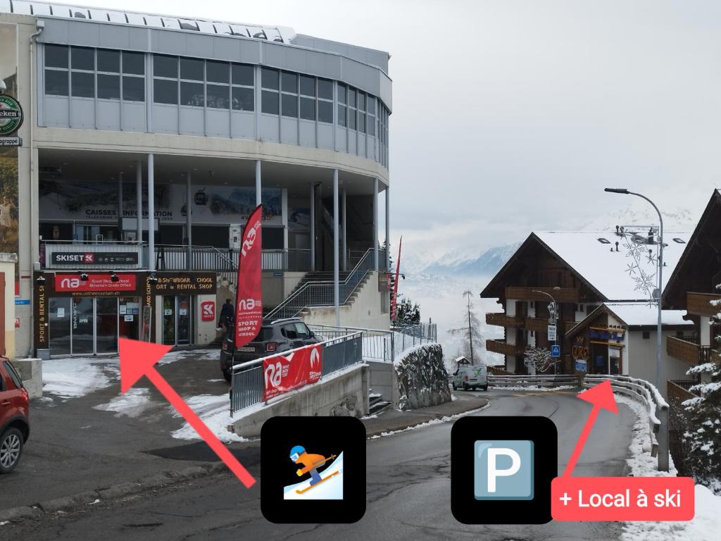 Fotografie z fotogalerie ubytování NA ''Chalet'' au Centre et Parking Couvert GRATUIT v destinaci Veysonnaz