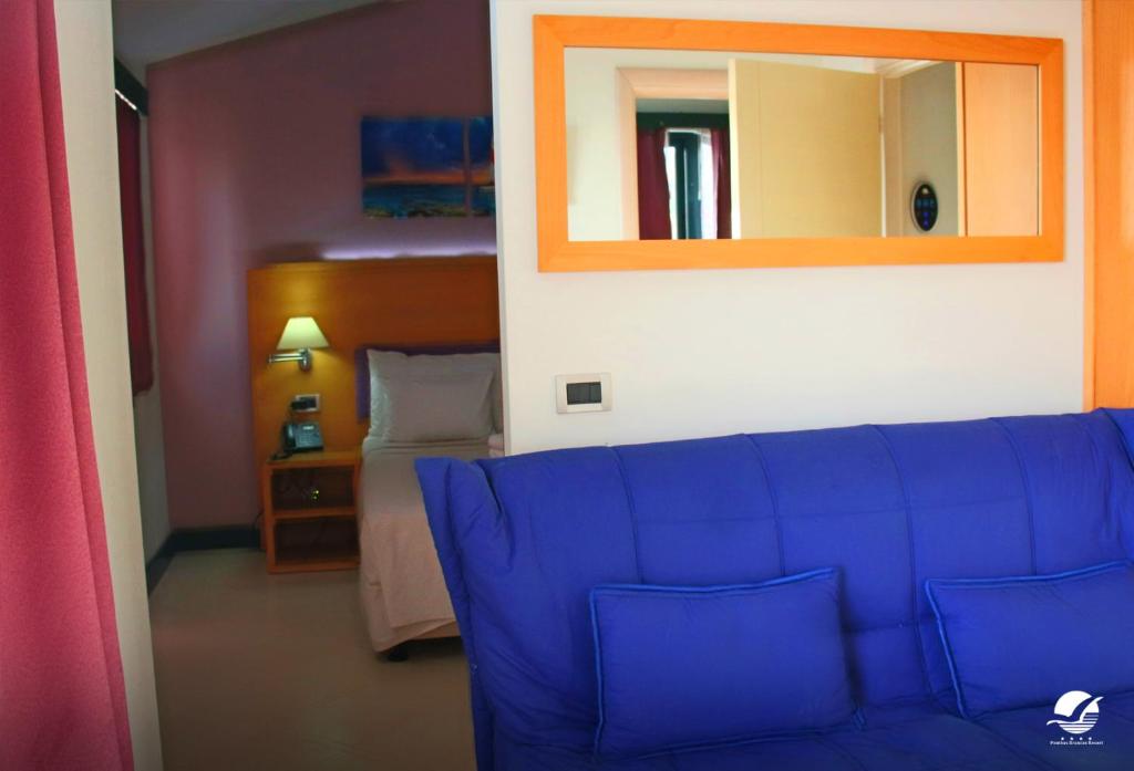 TV a/nebo společenská místnost v ubytování Hotel Belvedere Mindelo, Cabo Verde