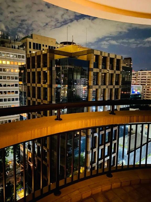 Budova, kde se aparthotel nachází