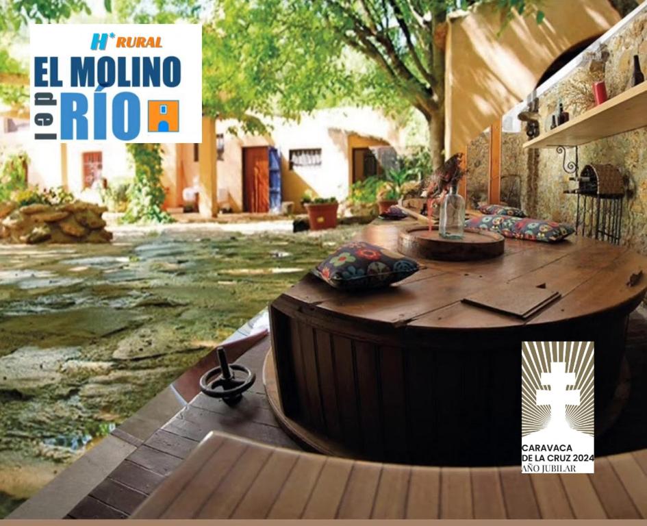 Πισίνα στο ή κοντά στο H Rural Molino del Rio Argos