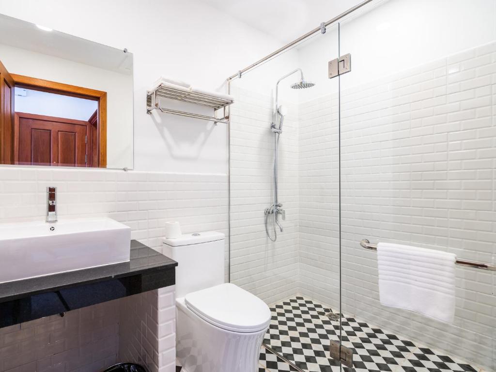Koupelna v ubytování Le Kree Downtown Hotel