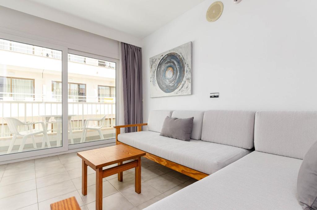 Posezení v ubytování Mar Brava Apartments