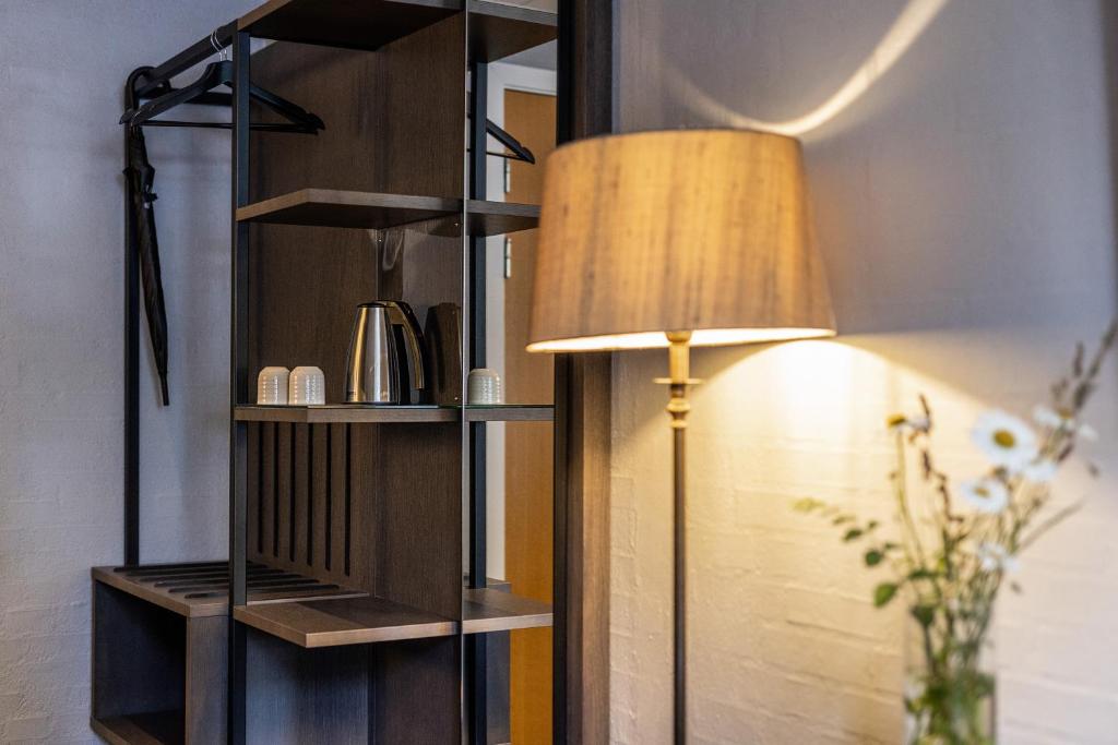 Postel nebo postele na pokoji v ubytování Hotel Scheelsminde