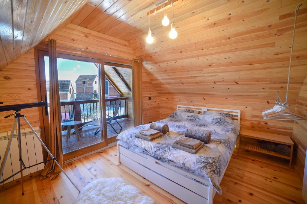Krevet ili kreveti u jedinici u okviru objekta Srce Tornika, Tornik-Zlatibor