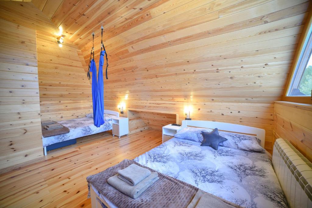 Krevet ili kreveti u jedinici u okviru objekta Srce Tornika, Tornik-Zlatibor