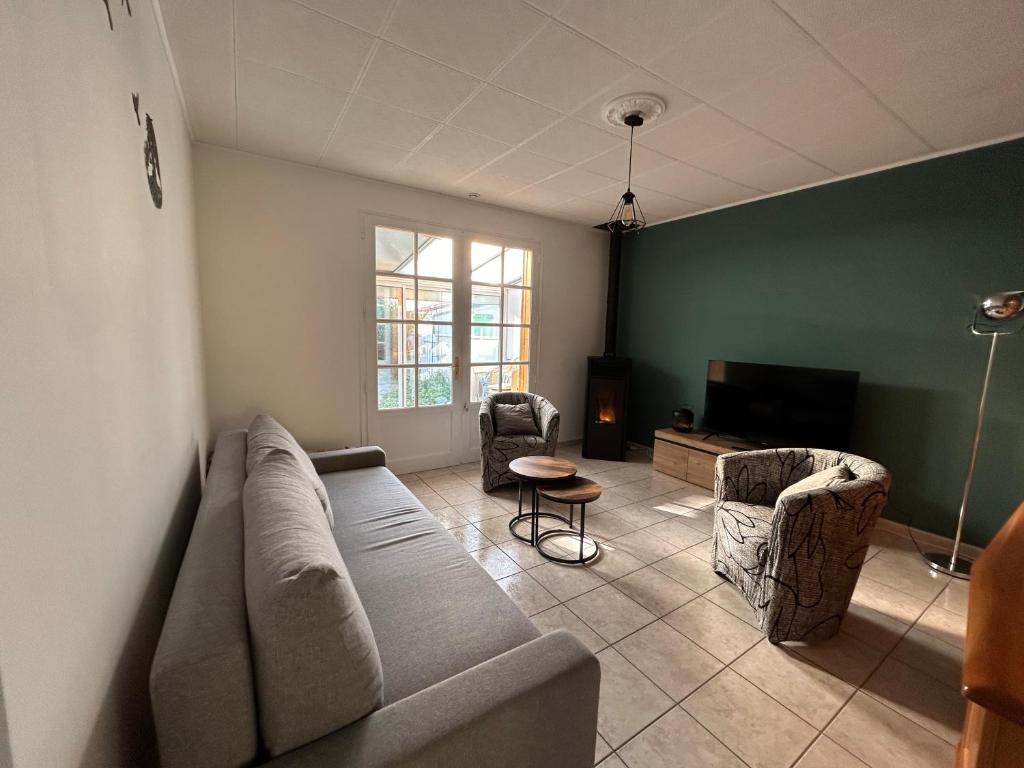 Posedenie v ubytovaní Maison idéalement située pour les vacances