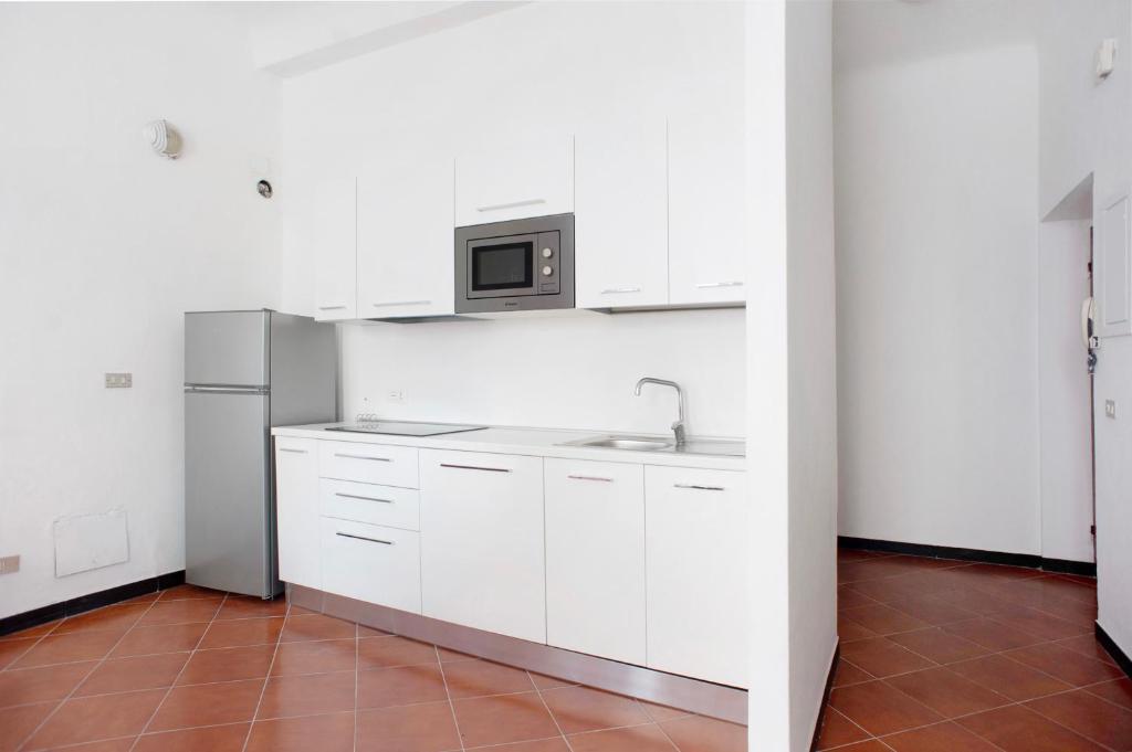 Kuchnia lub aneks kuchenny w obiekcie Casa Terrazzino Bianca