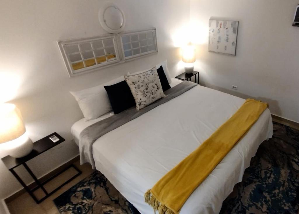 Krevet ili kreveti u jedinici u objektu Buenas Vibras Inn