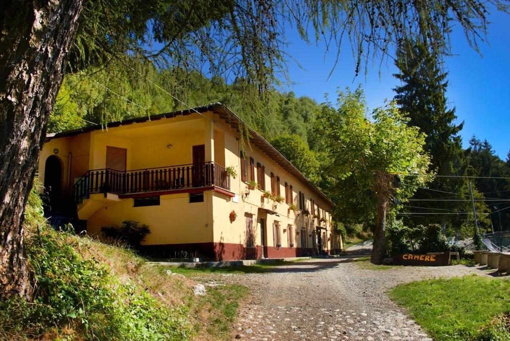 Budova, kde se bed and breakfast nachází