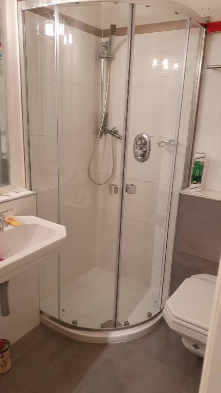 Koupelna v ubytování Residenz Weedkroog