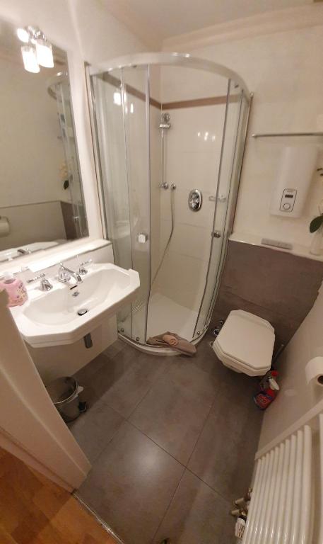Koupelna v ubytování Residenz Weedkroog