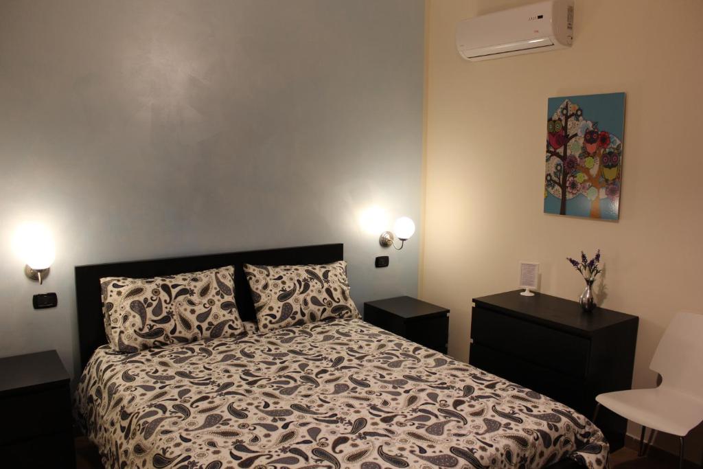 Postel nebo postele na pokoji v ubytování B&B Monte (Montemare)