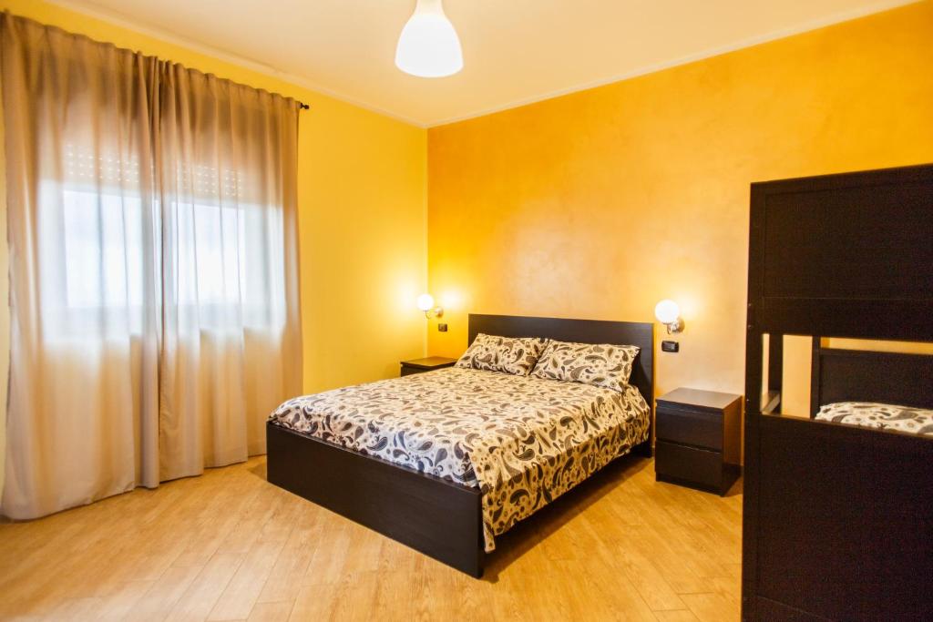 Postel nebo postele na pokoji v ubytování B&B Monte (Montemare)