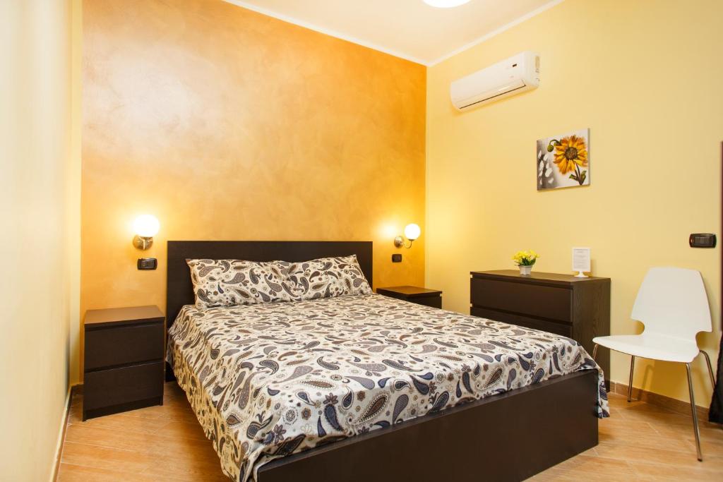 Postel nebo postele na pokoji v ubytování B&B Monte (Montemare)