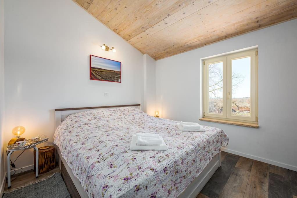 Postel nebo postele na pokoji v ubytování Villa Shana
