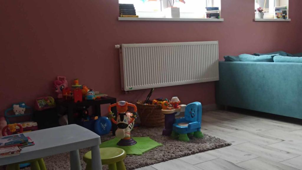 Posezení v ubytování Apartamenty na Zaciszu