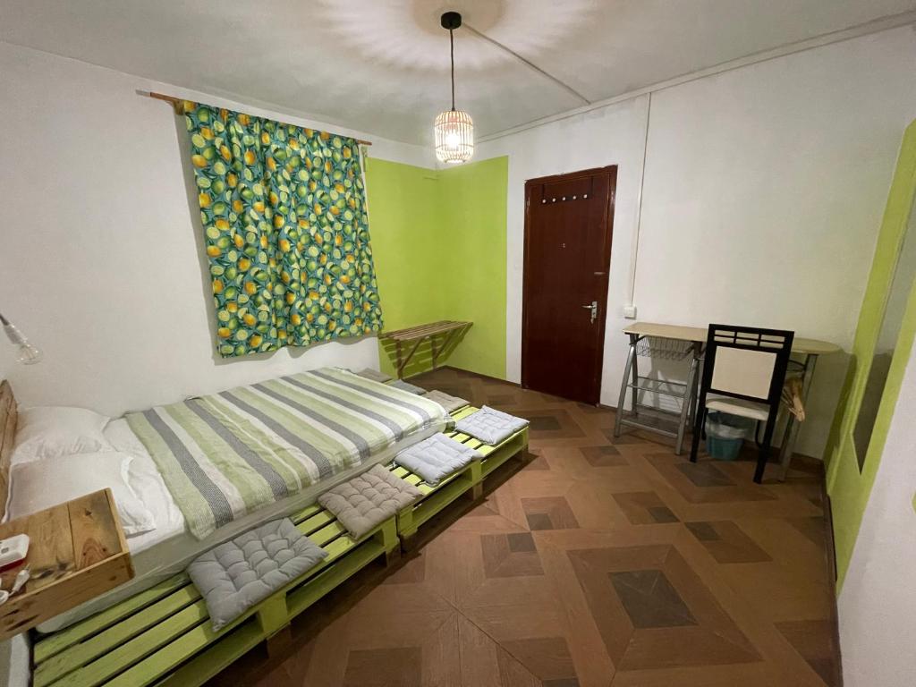 Postel nebo postele na pokoji v ubytování Kowlessur Residence