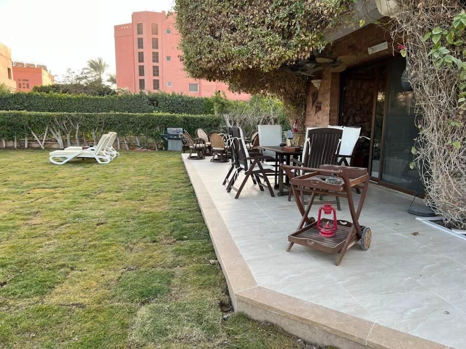 Zahrada ubytování Beachfront Sokhna Villa 4 Bedrooms W Private pool