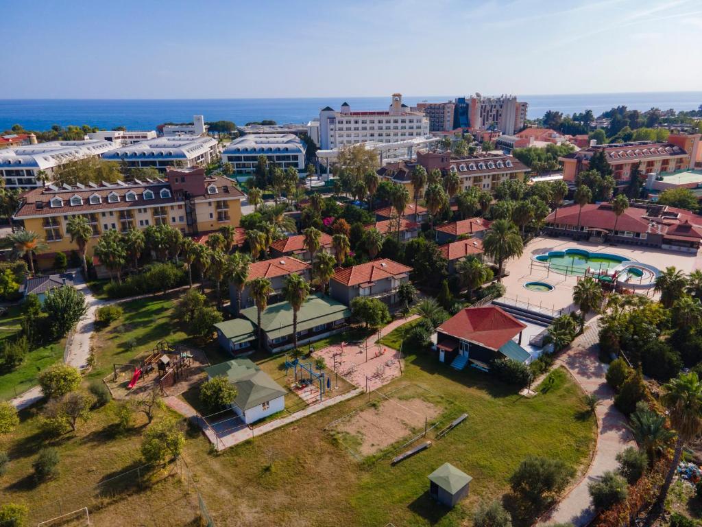 an aerial view of a city with a park at MIR'AMOR GARDEN Resort Hotel-ALL INCLUSIVE in Antalya
