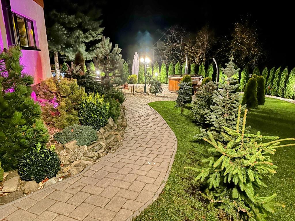 Zahrada ubytování Ostravice Apartment