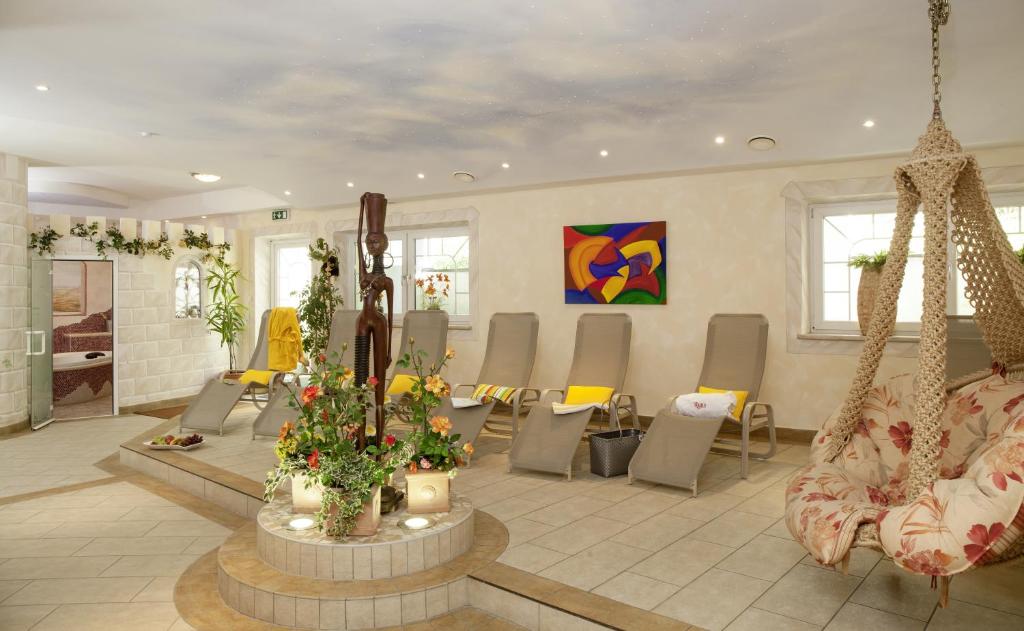 Posezení v ubytování Raffl's Hotel