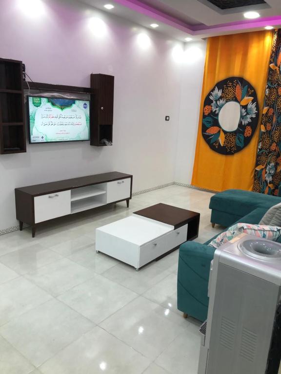 TV a/nebo společenská místnost v ubytování New Villa Carimo
