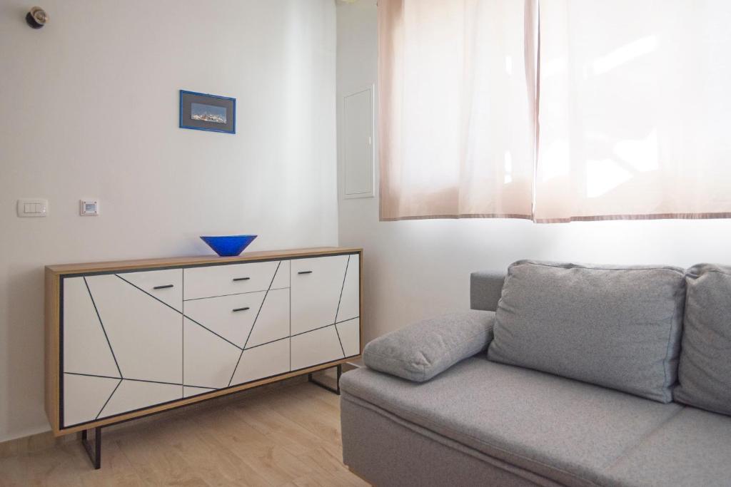 Posezení v ubytování Apartmani Tomica