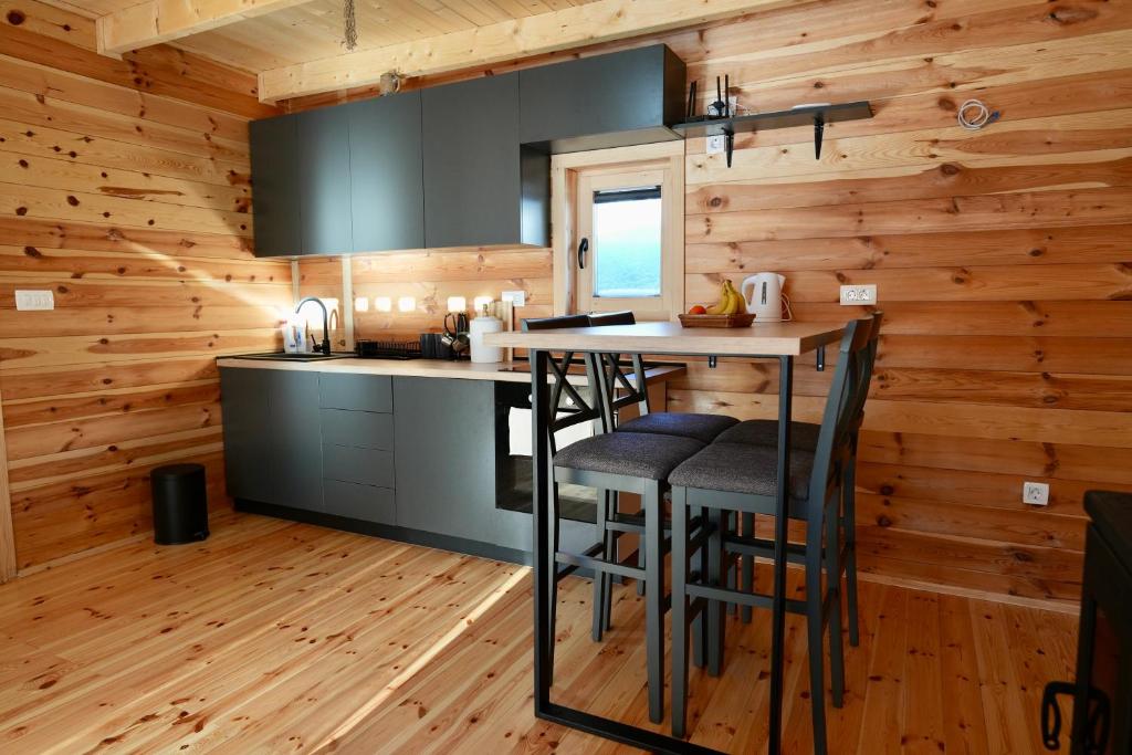 Kuchyň nebo kuchyňský kout v ubytování Cottage Kolašin