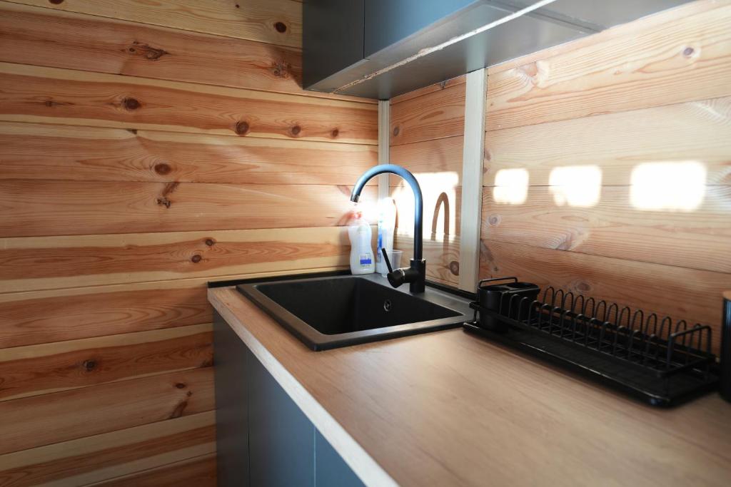 Kuchyň nebo kuchyňský kout v ubytování Cottage Kolašin