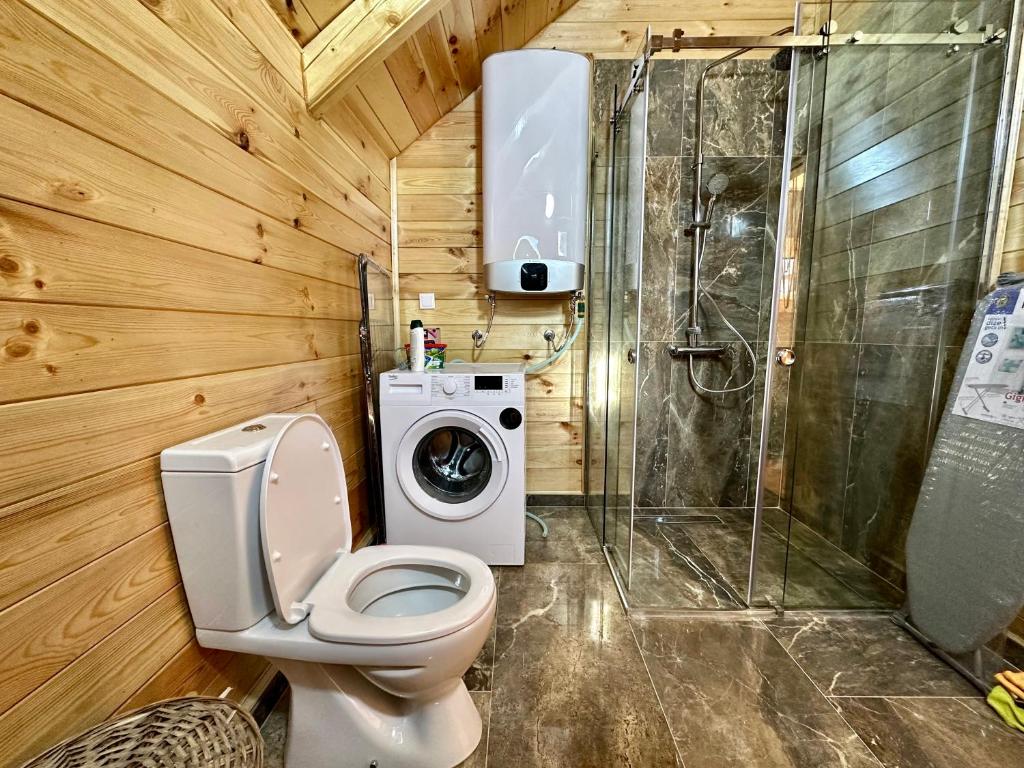 Koupelna v ubytování Cottage Kolašin