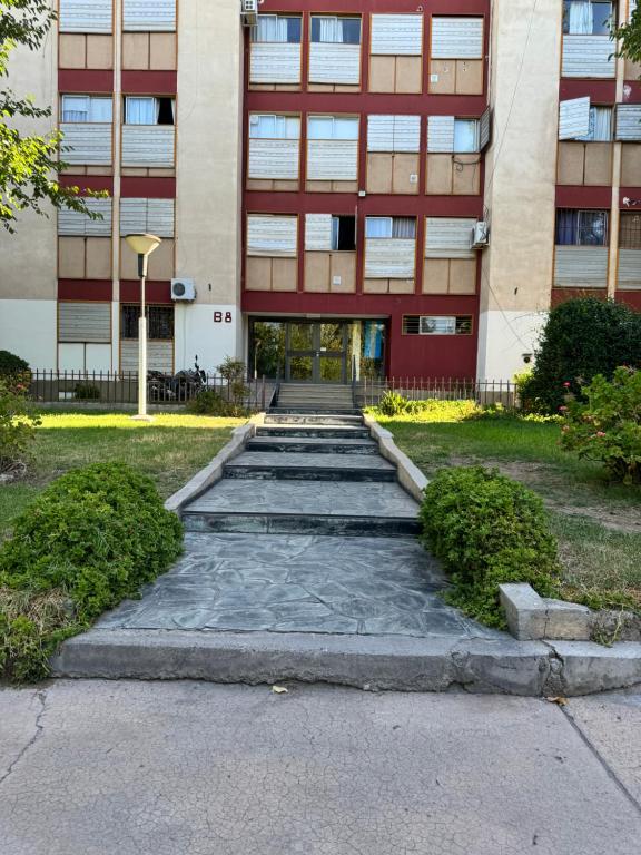 Budova, kde se apartmán nachází