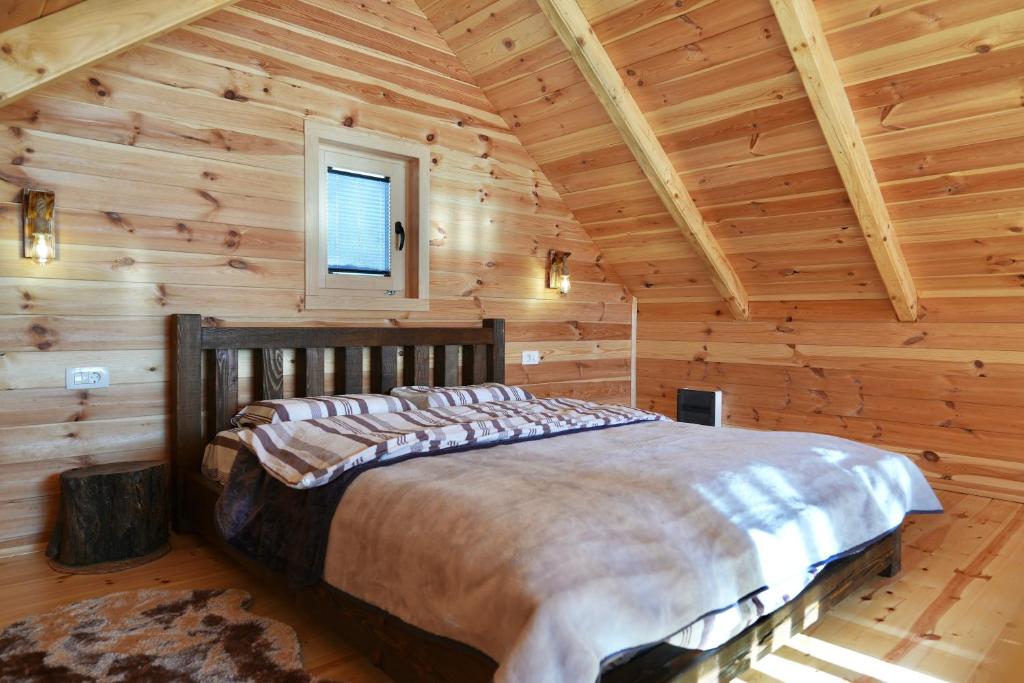 Postel nebo postele na pokoji v ubytování Cottage Kolašin