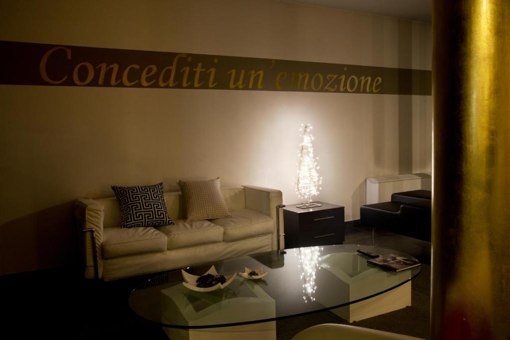 Posezení v ubytování OneMhotel