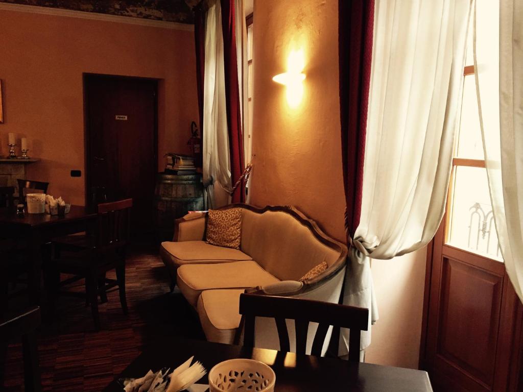 Posezení v ubytování Albergo San Lorenzo