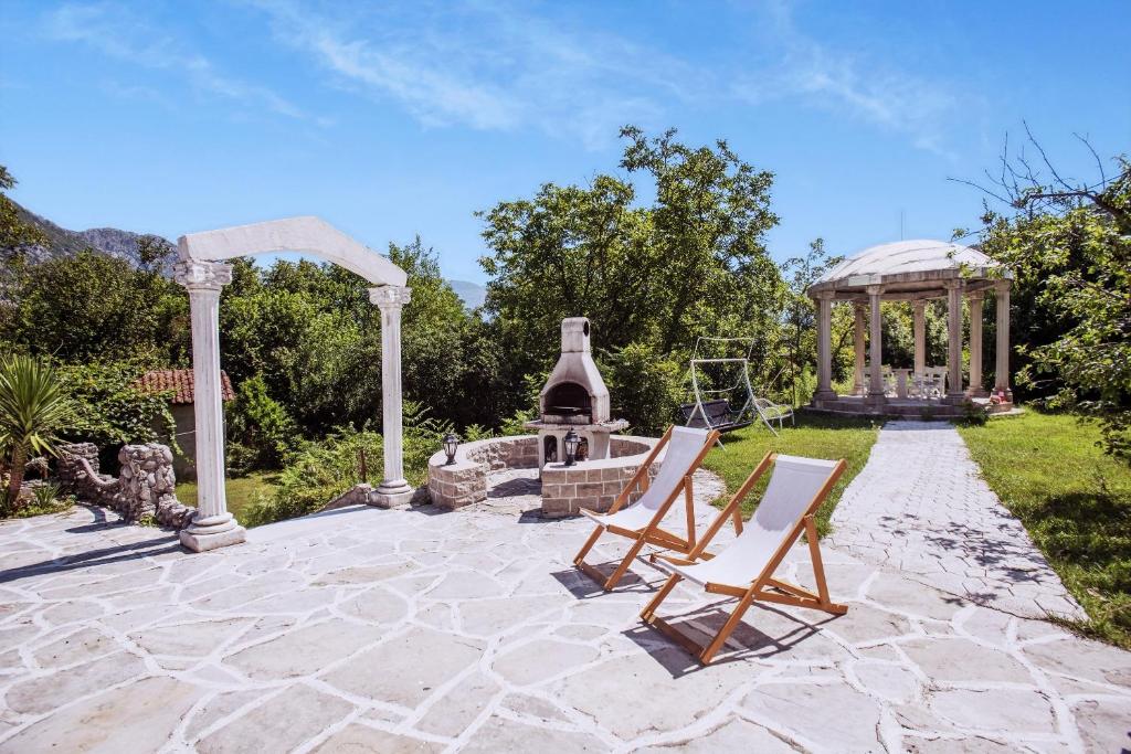 Zahrada ubytování Villa D'amore Montenegro