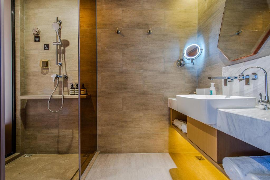 Koupelna v ubytování Atour Hotel Zhongshan Tanzhou