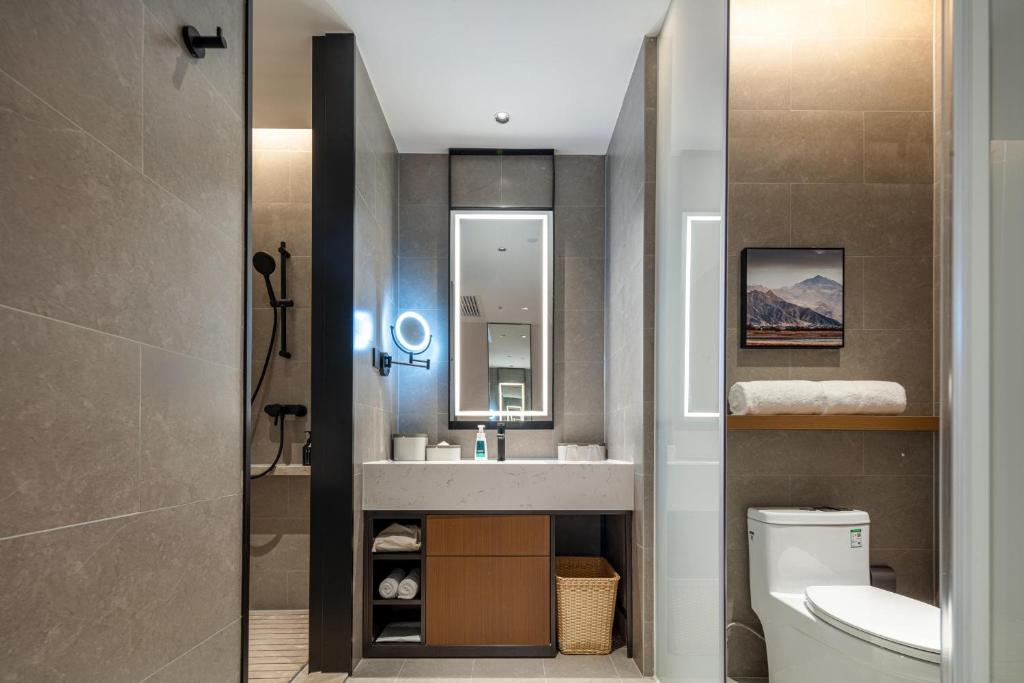 Koupelna v ubytování Atour Hotel Foshan Chancheng Zhangcha