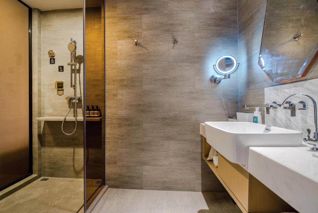 Koupelna v ubytování Atour Hotel Zhongshan Tanzhou