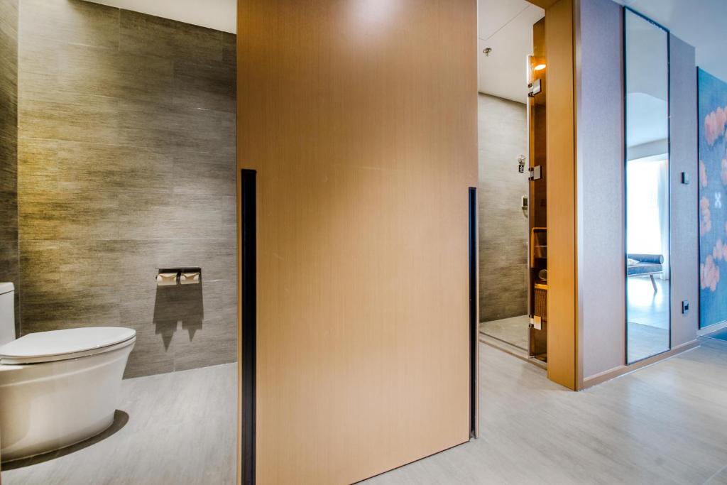 Koupelna v ubytování Atour Hotel Zhongshan Tanzhou