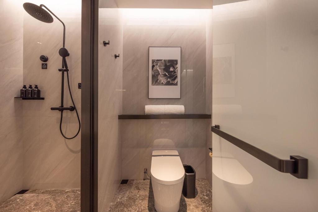 Koupelna v ubytování Atour S Hotel Shenzhen Luohu Shuibei