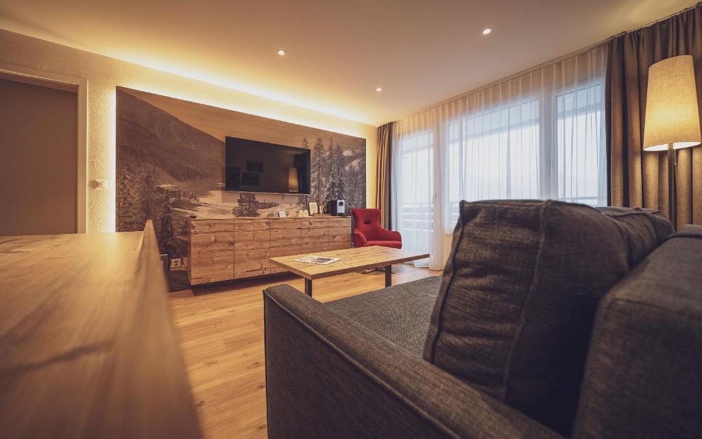 Posezení v ubytování Mountain Plaza Hotel