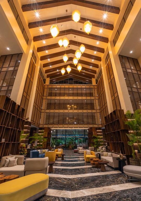 Posezení v ubytování The Westin Goa