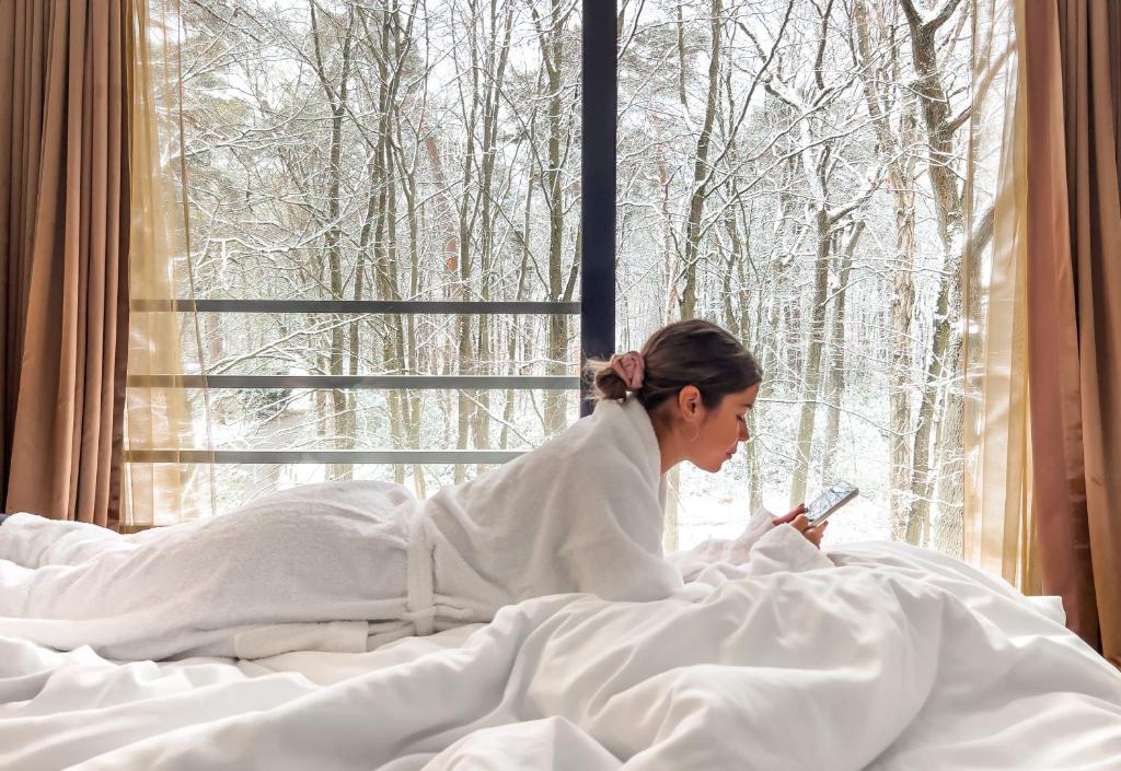 Postel nebo postele na pokoji v ubytování Hotel Dolce La Hulpe Brussels
