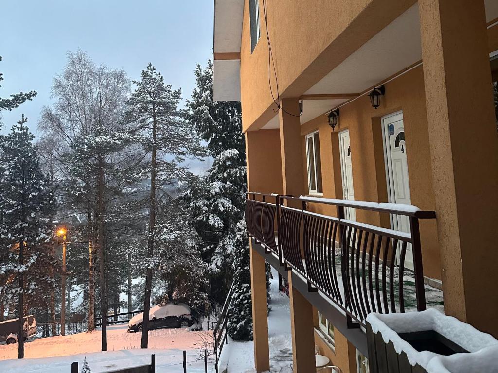 Divčibarski raj durante el invierno