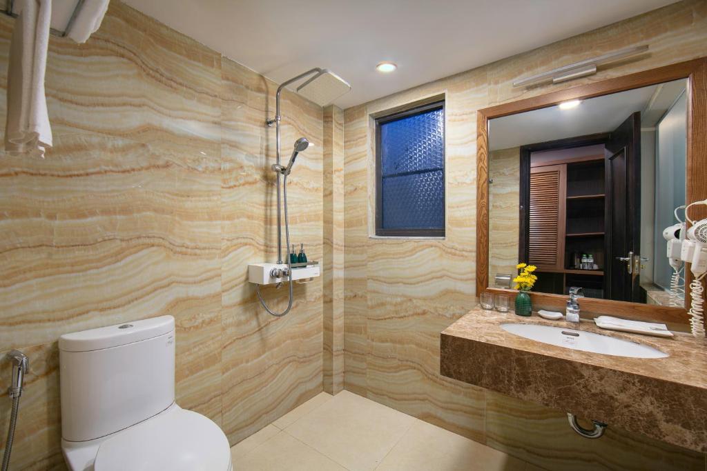 Koupelna v ubytování Brilliant Me Tri Hotel & Spa